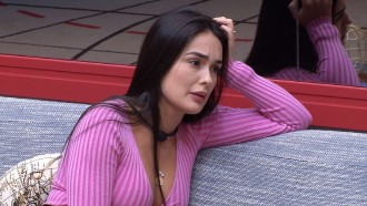 No Paredão do BBB 23, Larissa desabafa: 'Fico com medo'