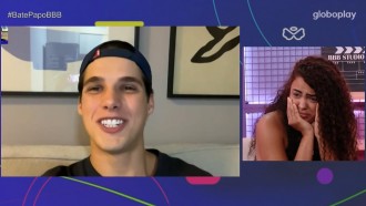 Paula chora ao rever Gabriel e desabafa: 'Fiquei chateada'