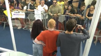 Paula recebe visita do ex-namorado na Casa de Vidro do BBB 23