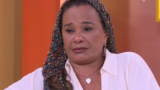 Solange Couto chora com recado dos filhos no Bate-Papo BBB