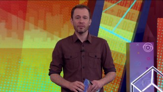 Tiago Leifert conversa com Lumena, quinta eliminada do BBB21