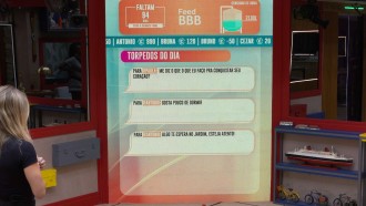 Veja quem mandou o Torpedo Anônimo para Paula no BBB 23