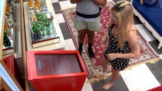 Viih Tube comemora Almoço do Líder no BBB21