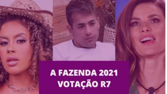 Votação R7 + Enquete A Fazenda 2021: quem fica na 8ª Roça? Day, Sthe ou Tiago? (11/11)