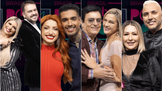Enquete Power Couple: Adryana, Brenda, Nahim e Rogério estão na D.R.; vote