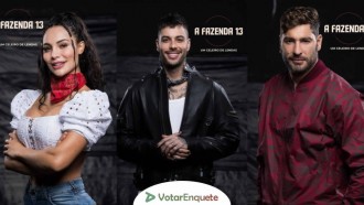 Enquete Votação 4ª Roça A Fazenda 13: Aline x Gui Araújo x Victor, Quem Fica?