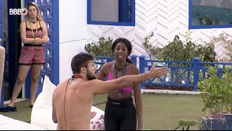 Arthur e Camilla discutem após monstro: 'Fico bolado se eu quiser' 