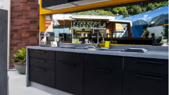 BBB21: cozinhas Vip e Xepa ficam lado a lado na parte interna da casa