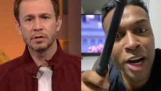 Nego Di “ameaça” Tiago Leifert por discurso no BBB 21
