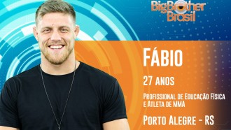 Fábio é participante do BBB19; conheça!