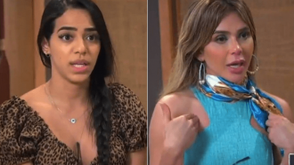 Mirella acusa Nadja de falsidade no Ilha Record: 'Não gosto disso'