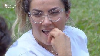 Na Roça, Thayse, Hari e Lucas traçam estratégias de jogo