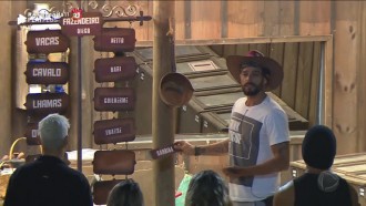 Novo Fazendeiro, Diego delega funções aos peões