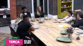 Os grupos estão rachados no Power Couple Brasil