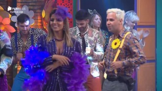 Peões curtem noite de festa brega em ‘A Fazenda 11’