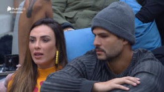 Quem é o casal mais falso da casa? Participantes respondem