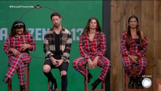 Quem está na roça a Fazenda 2021: Solange, Rico, Dayane e Marina