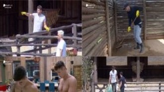 Relembre momentos em que Guilherme pegou pesado com as atividades