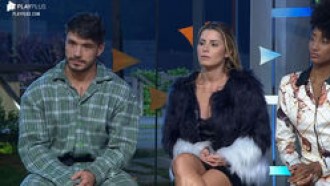 Sabrina, Aricia e Lucas  formaram a segunda Roça de 'A Fazenda 11'