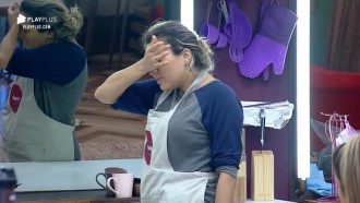 Thayse Teixeira lamenta nova punição no confinamento: 'Dormi'