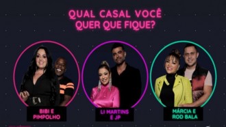 Votação DR Power Couple 4: Bibi e Pimpolho x Li Martins e JP x Márcia e Rod Bala - Quem vai ficar?