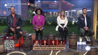 Última Roça: peões pedem apoio do público antes da eliminação