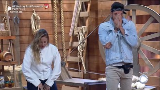 Veja a reação de Diego ao saber que permanece em ‘A Fazenda’