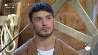 Veja a reação de Lucas ao saber que permanece em ‘A Fazenda’