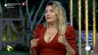 'Você é falsa', dispara Andréa para Thayse após formação de Roça