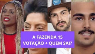 Votação + Enquete A Fazenda 2023: quem sai na 3ª roça
