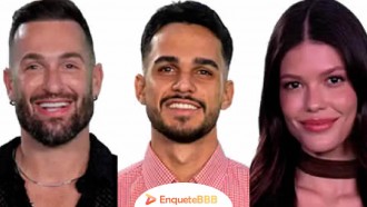<b>Quem você quer eliminar do BBB 25</b>: Diego, João Gabriel ou Vitória?