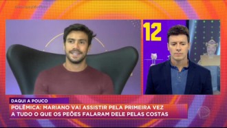 Mariano critica Lidi e nega paixão por Tays