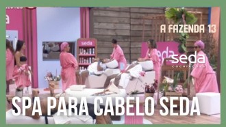 Peões têm dia de spa para cabelo com Seda