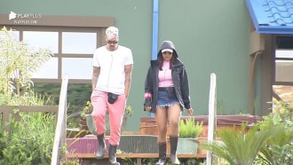 Tays pede ajuda a Lipe - A Fazenda 12