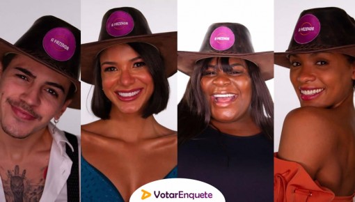 Enquete A Fazenda 12: Jake, Biel, Lidi ou Jojo, quem deve sair?