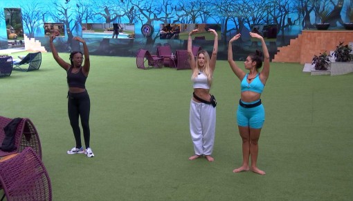 Alane dá aula de balé para sisters no BBB 24