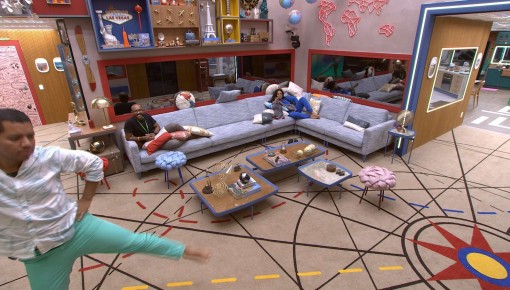 Bruno, Ricardo e Paula dançam e se divertem no BBB 23