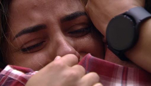 Key Alves chora após Eliminação de Gustavo no BBB 23