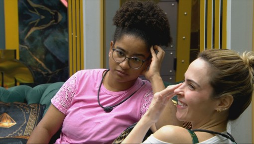No BBB 26, Milena analisa Chaiany: 'Não é burra a esse ponto'