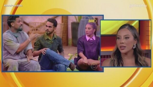 Renata lamenta o 'pomba suja' dito por Vinícius: 'Foi podre isso'