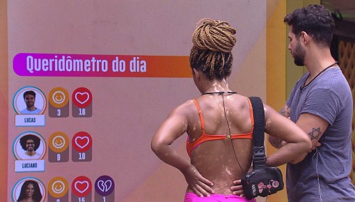 Rodrigo aconselha sister: ‘Você tem que dosar o que você fala’