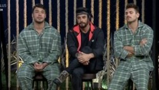 Guilherme, Diego Grossi e Lucas estão na oitava Roça da temporada