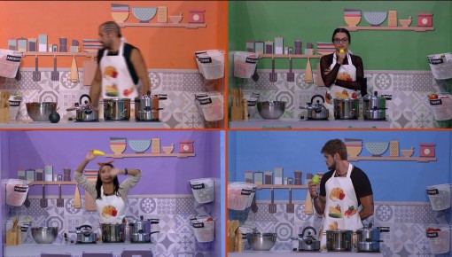 Prova do Líder Cozinha Explosiva: Kaysar é eliminado