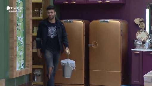 Netto levanta cedo e reclama que tem que cuidar da vaca