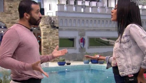 Pocah e Gilberto brigam após jogo da discórdia e trocam palavrões