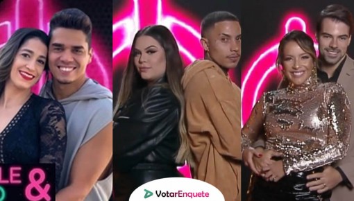 Quem fica hoje no Power Couple? Enquete UOL em votação parcial indica casal favorito (08/07)