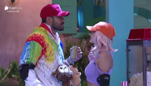 Lary tenta investida em Bil - A Fazenda 13