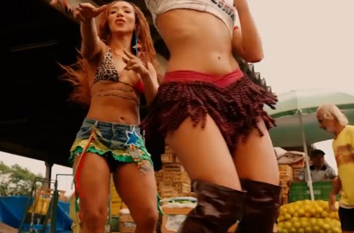 Alane Dias homenageia Joelma em dança com Aline Maia