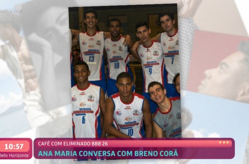 Breno relembra fase como jogador de vôlei