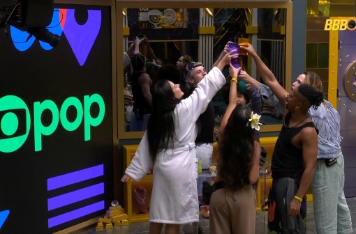 Participantes celebram lançamento do GloboPop no BBB 26; confira!